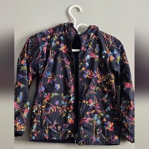 Reversible Columbia Kids' Floral Blue Jacket